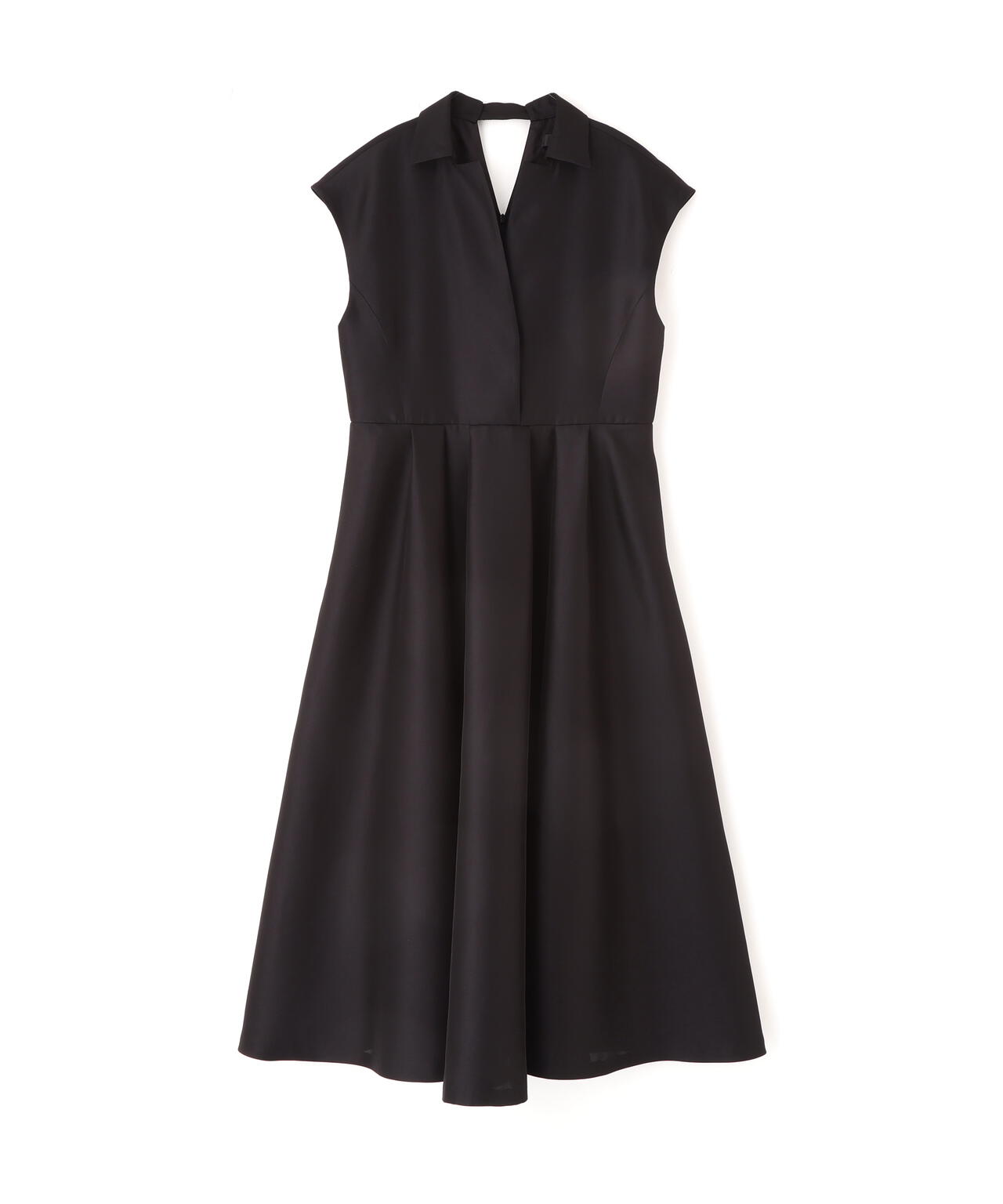 <BLACK LABEL>シルクダブルクロスワンピース