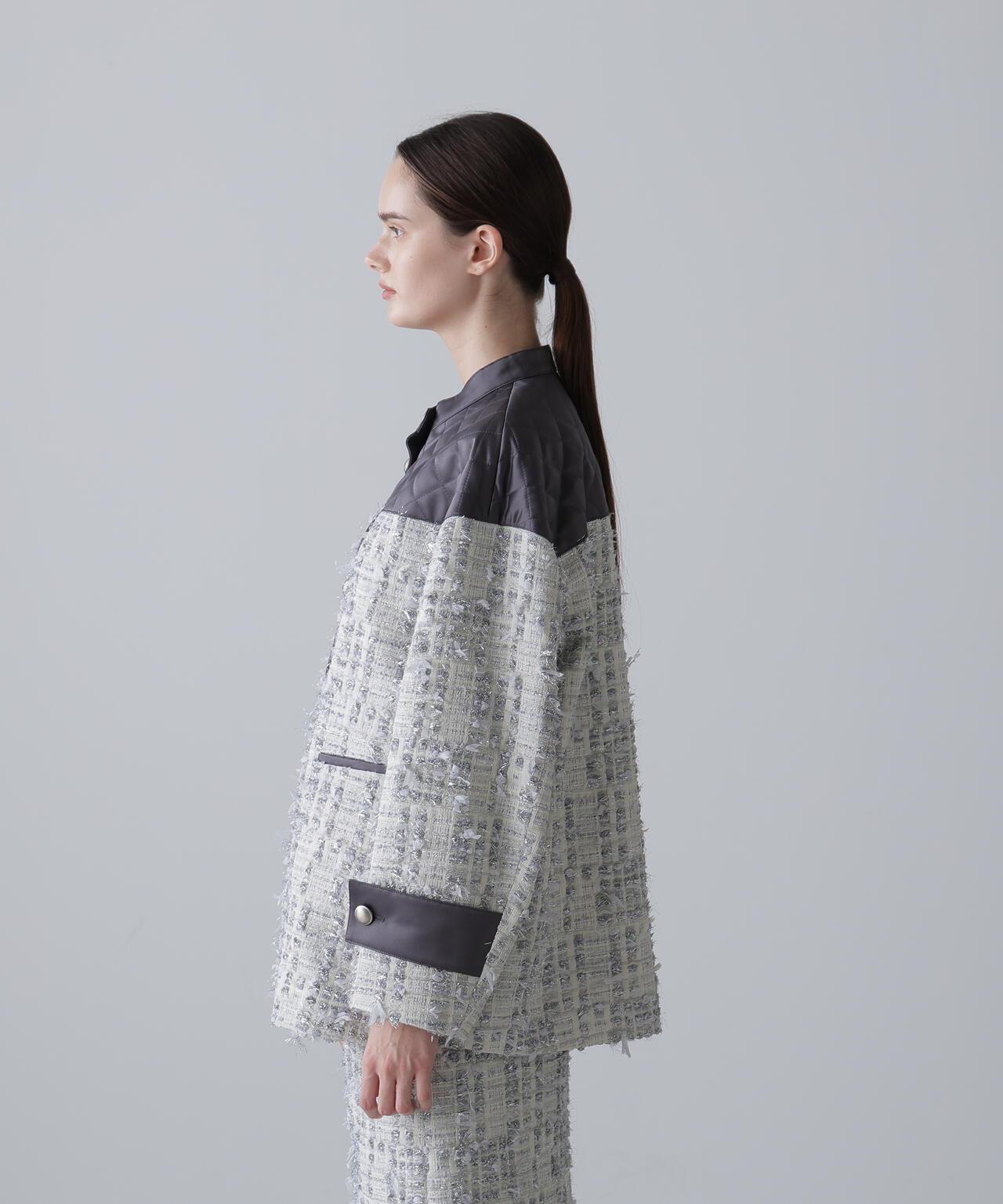 <BLACK LABEL>MALHIAプランタンツイードジャケット