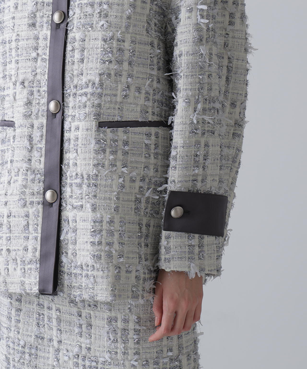 <BLACK LABEL>MALHIAプランタンツイードジャケット