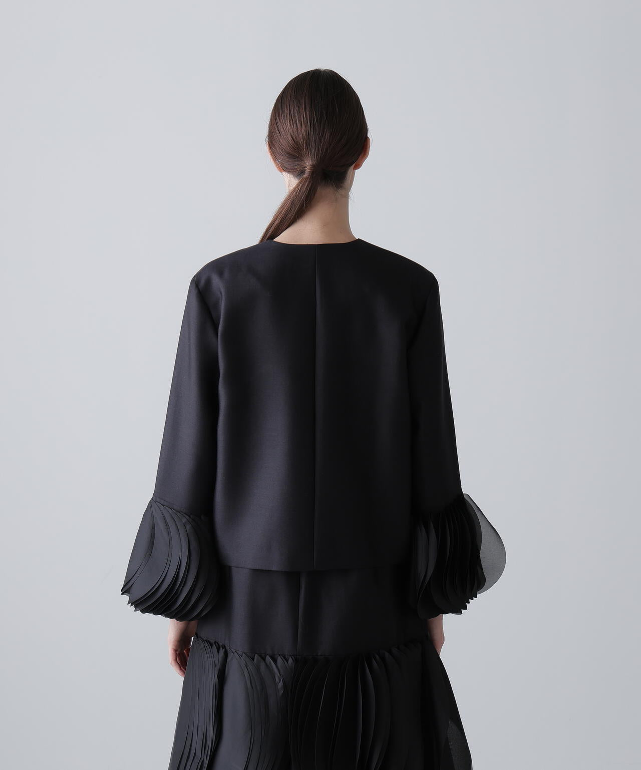 <BLACK LABEL>シルクウールツイルジャケット