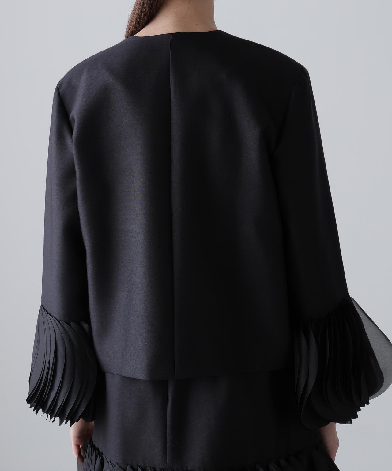 <BLACK LABEL>シルクウールツイルジャケット