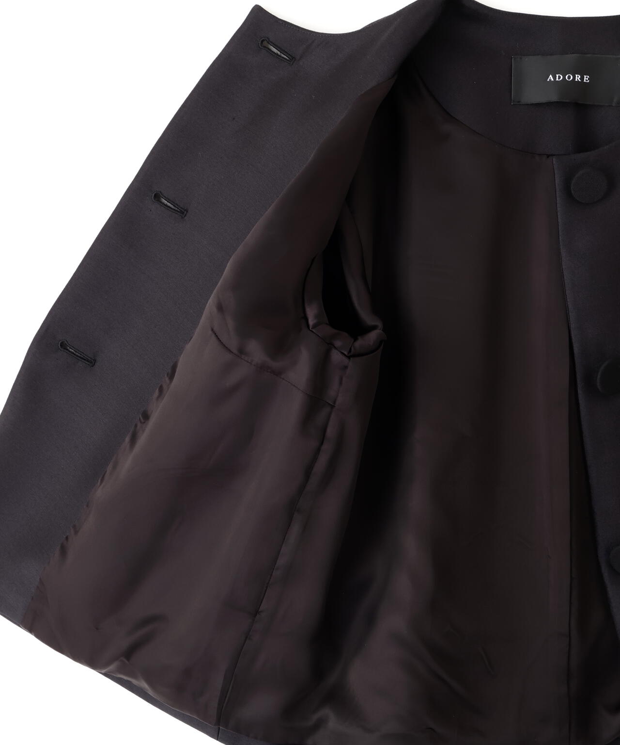 <BLACK LABEL>シルクウールツイルジャケット