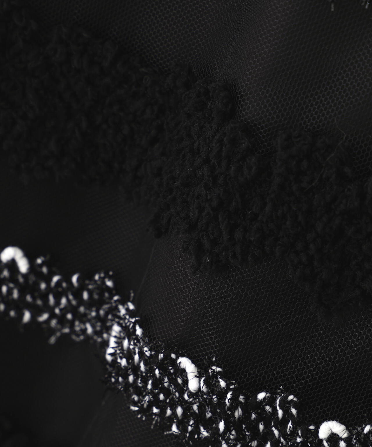 チャンキーテープボーダージャケット