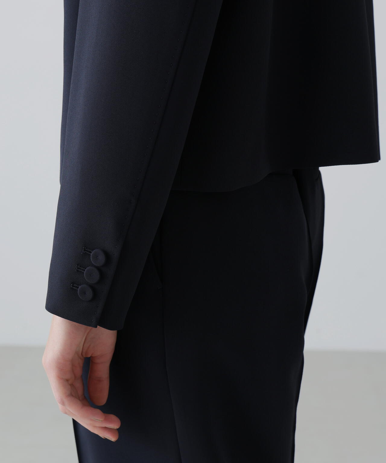 ストレッチジョーゼットジャケット