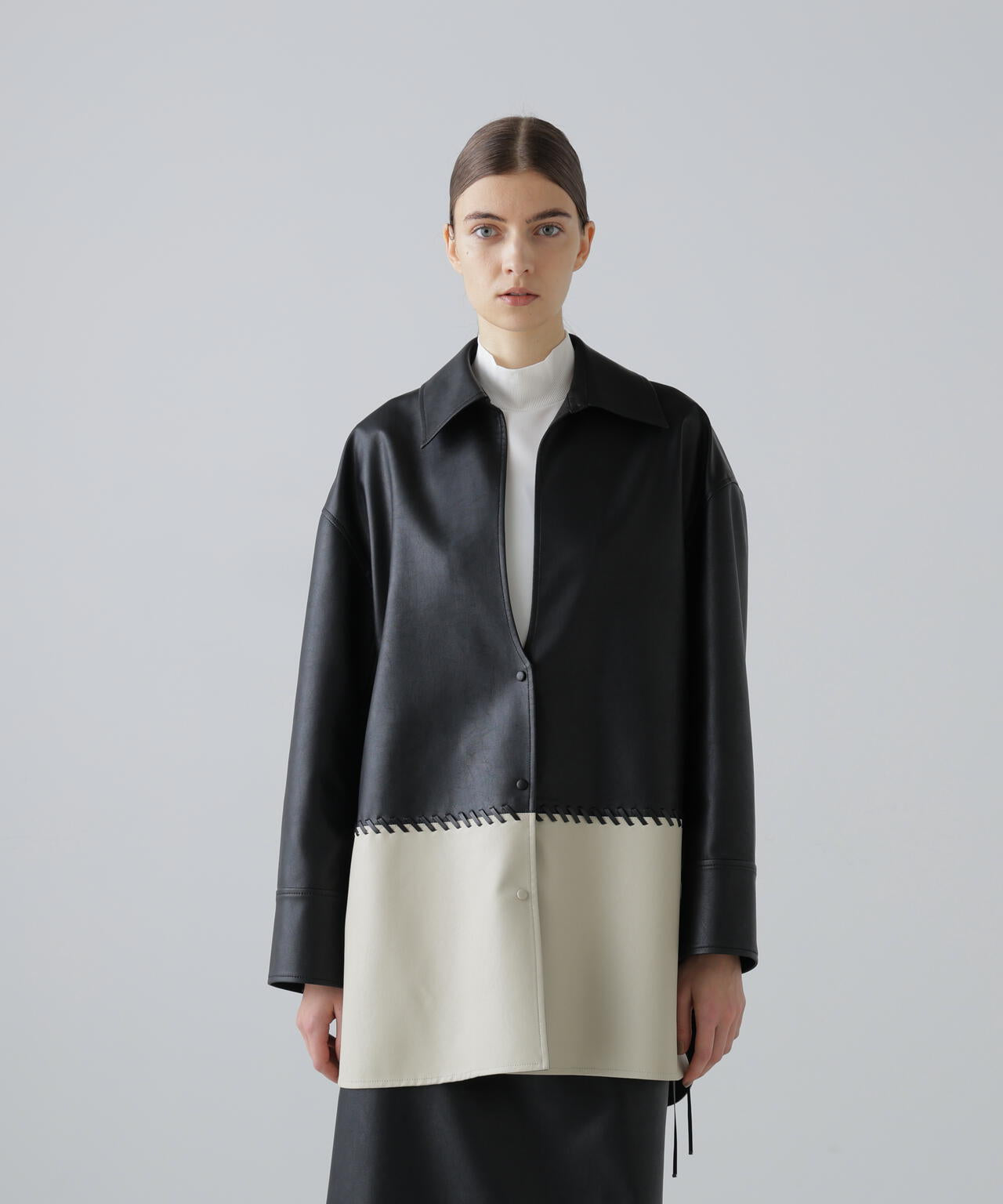 ADORE 麻ツイルジレ　ブラック　38 ADORE 麻ツイルジレ ブラック 38