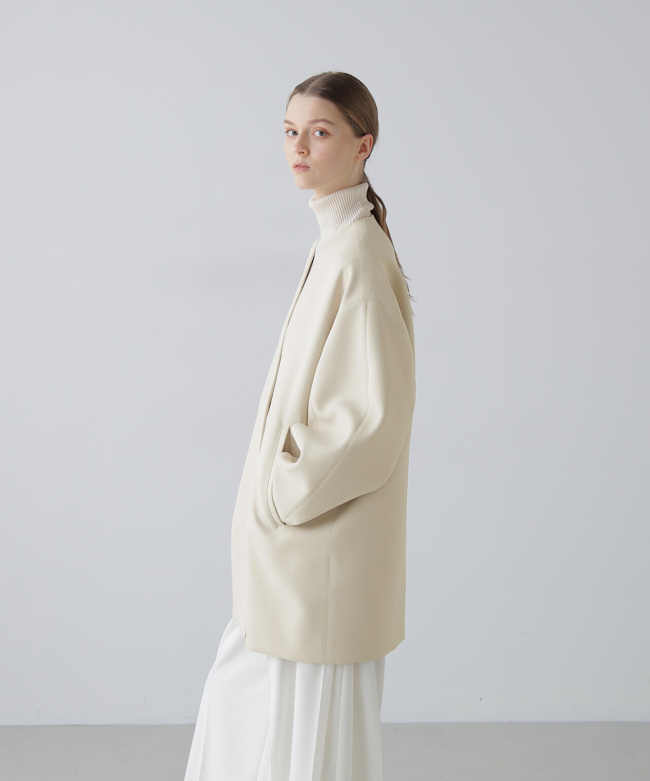 バイカラーボンディングジャケット