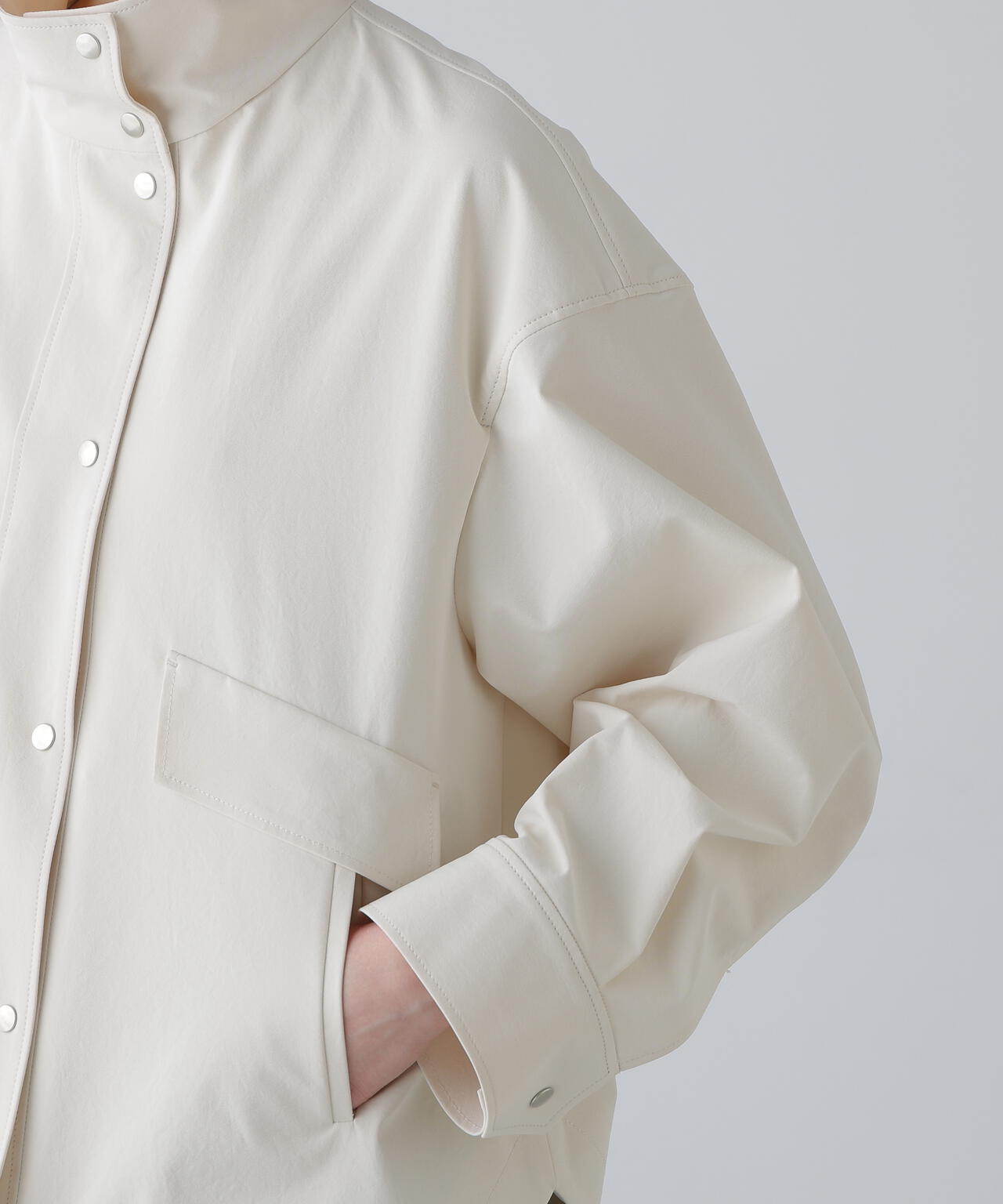 ペーパーライクストレッチジャケット