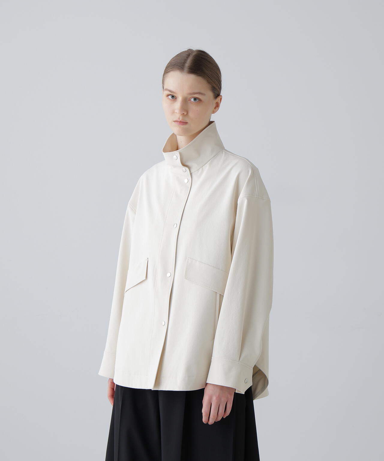 ペーパーライクストレッチジャケット