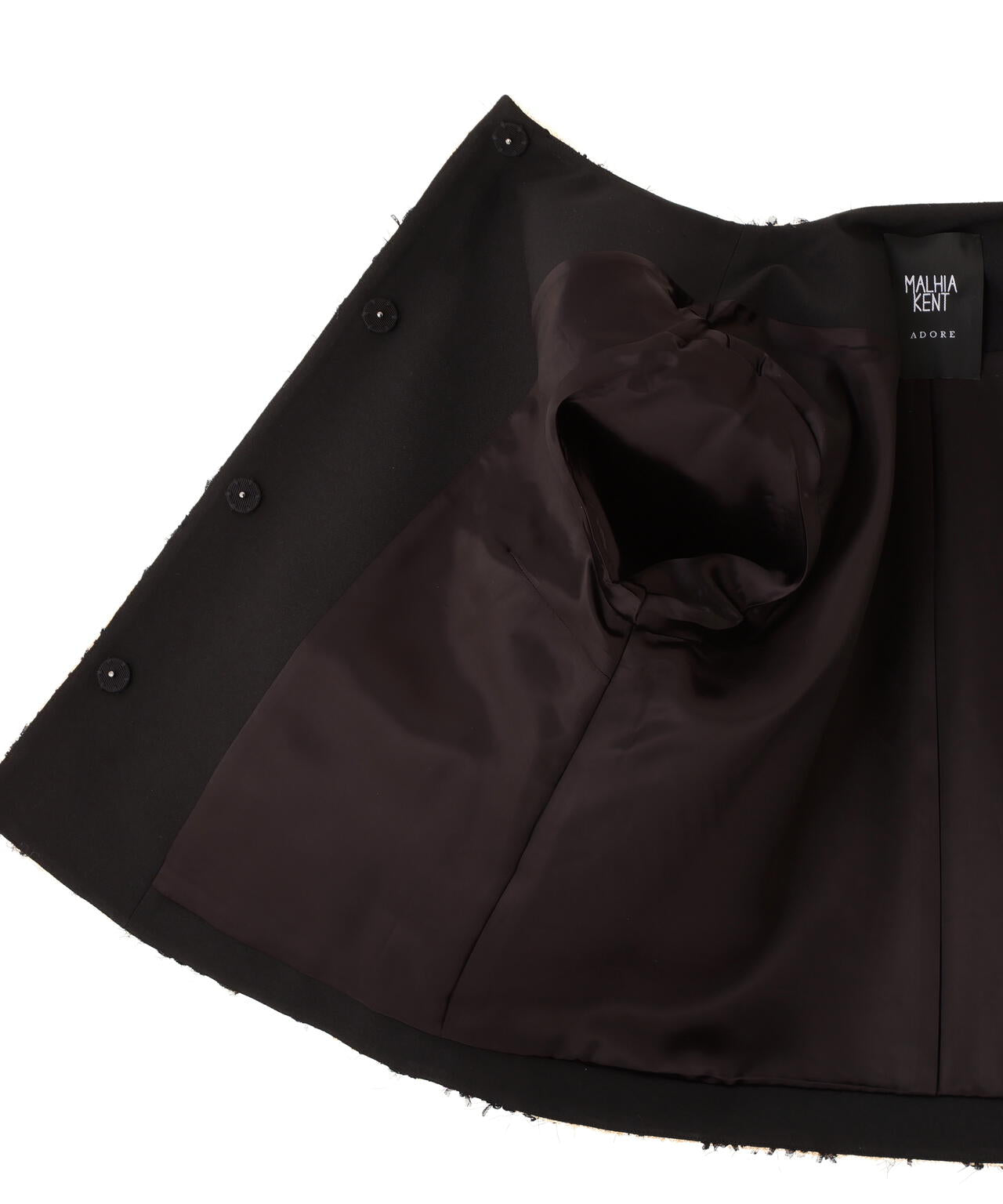 <BLACK LABEL>MALHIAデコラティブツイード