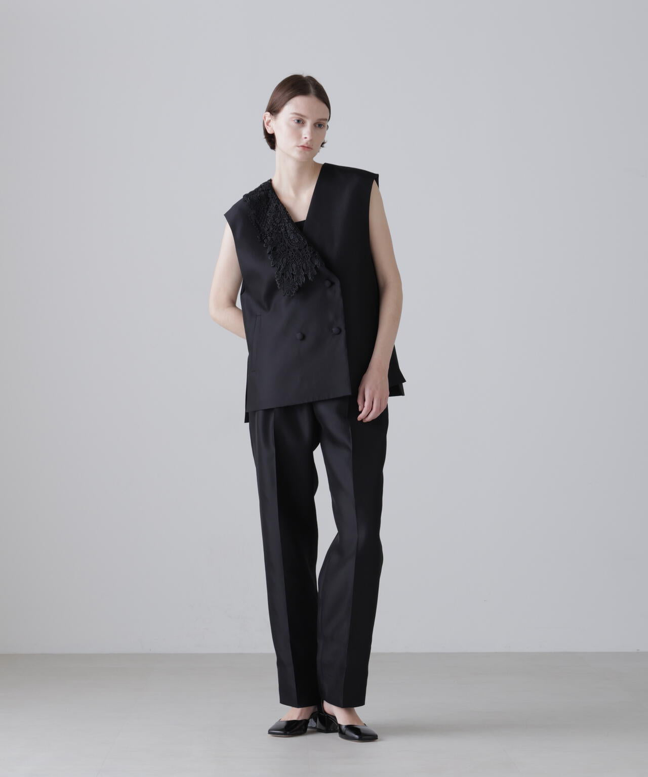 <BLACK LABEL>シルクダブルクロスジャケット