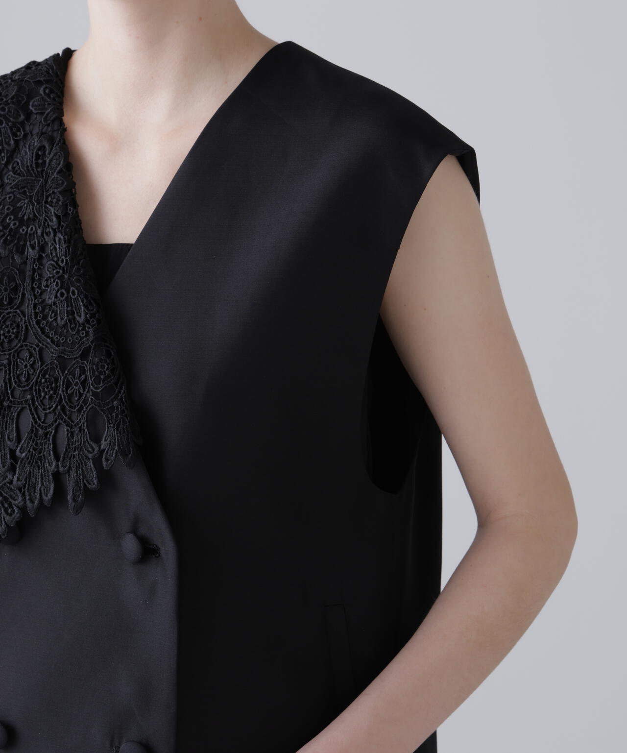 <BLACK LABEL>シルクダブルクロスジャケット