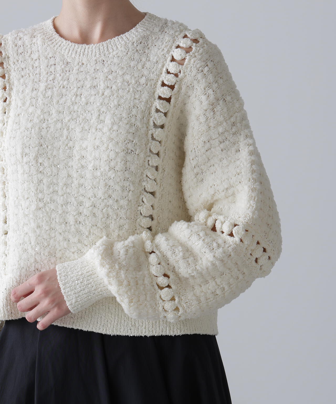 ミックスヤーンニット