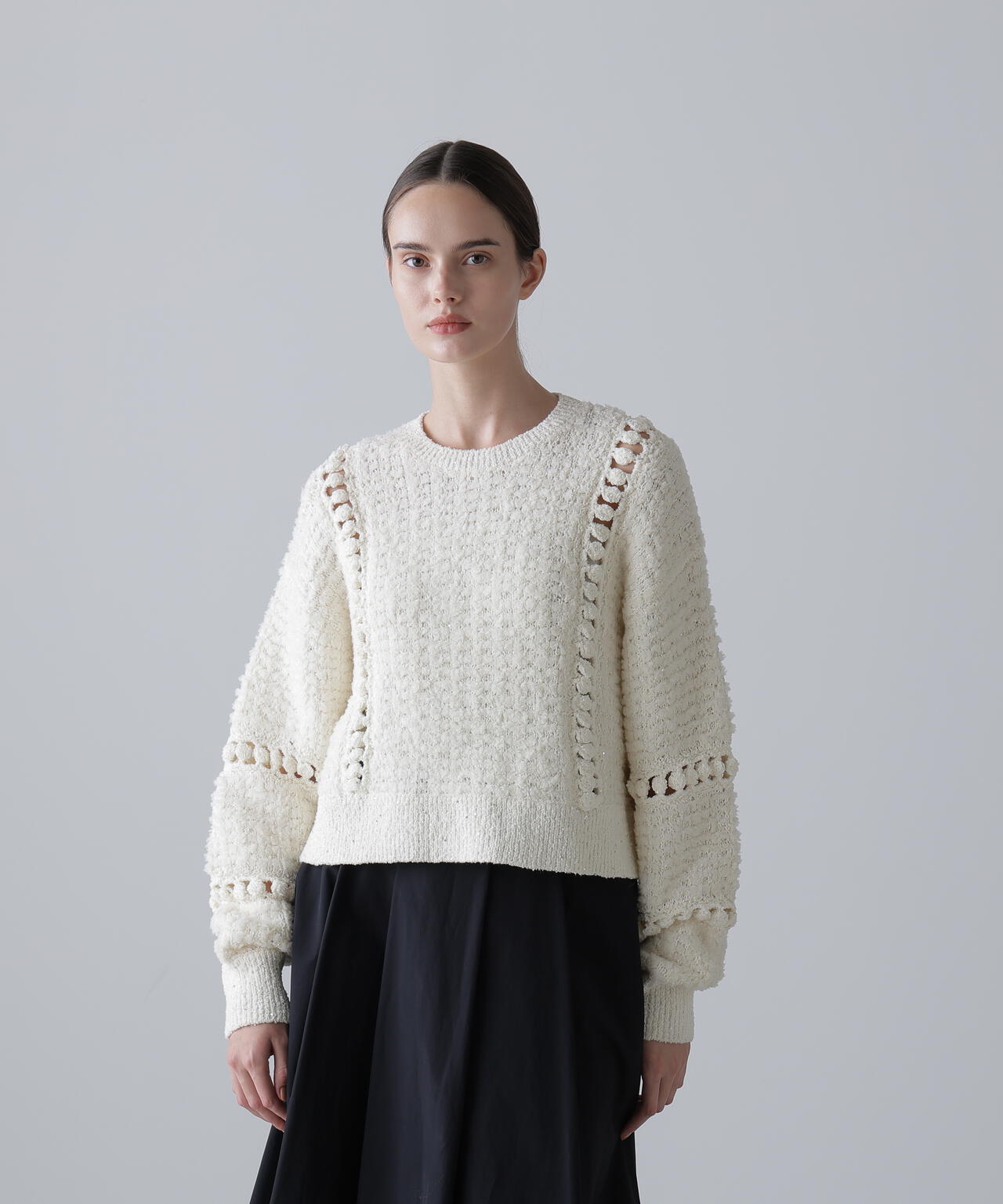 ミックスヤーンニット