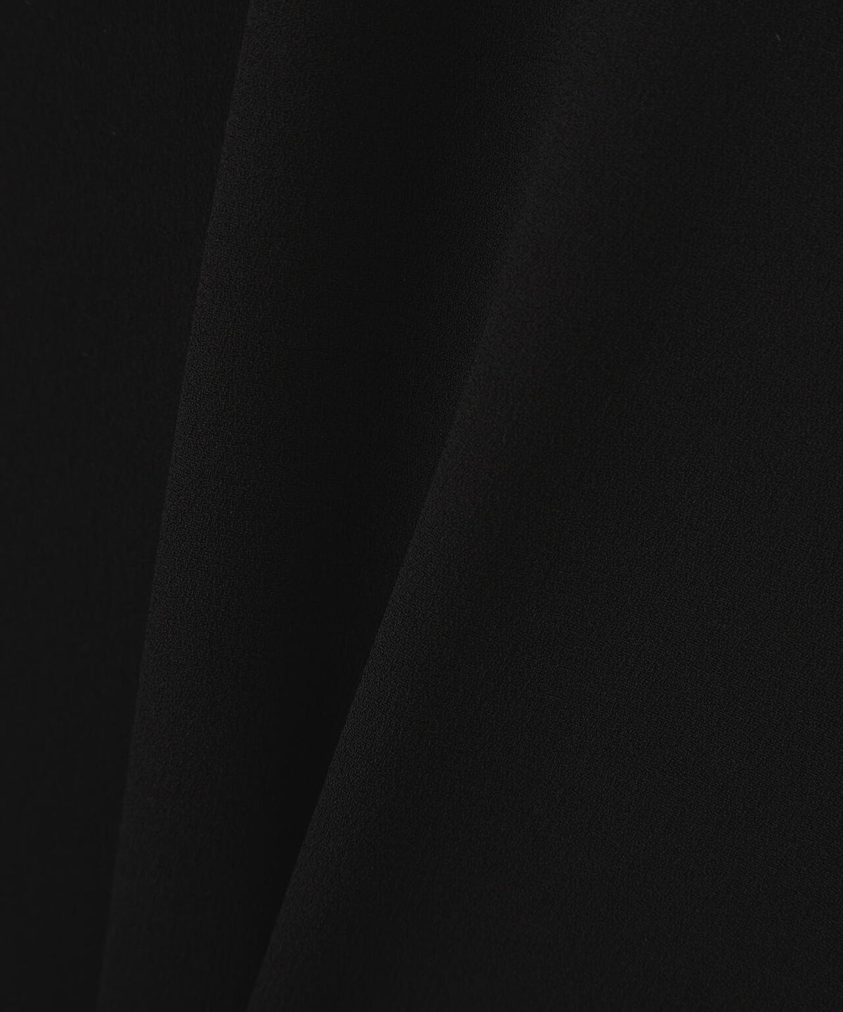 <BLACK LABEL>バックサテンジョーゼットブラウス