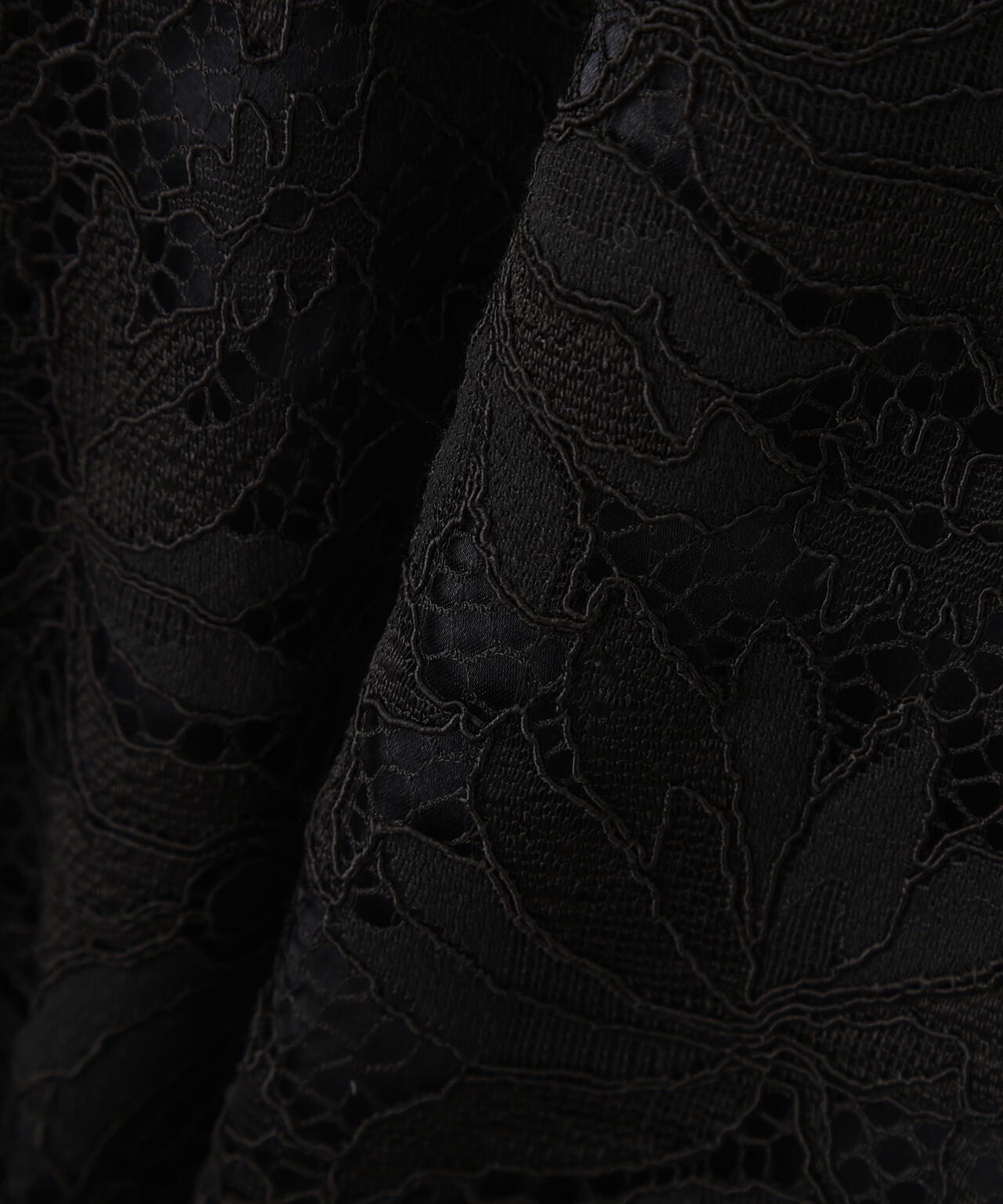 <BLACK LABEL>ラスターコードレースワンピース