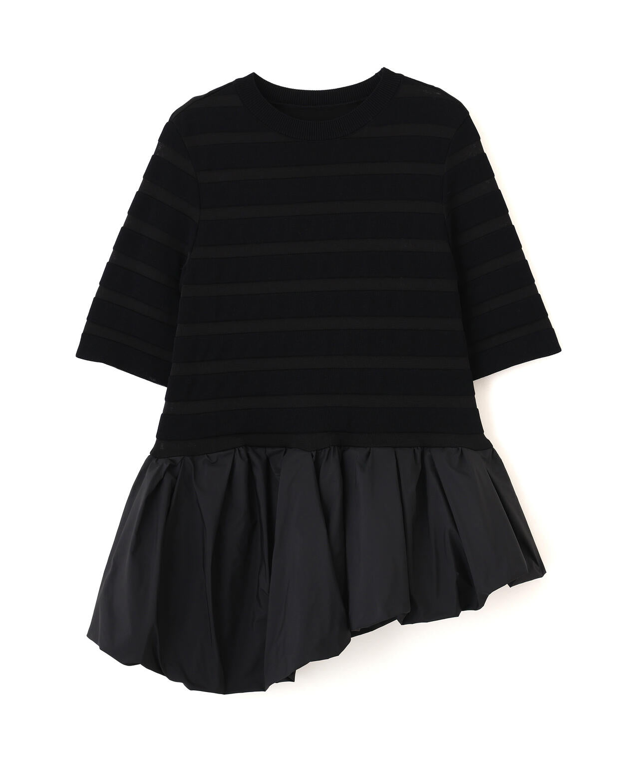 <UNiPH>タフタバルーンニットトップス