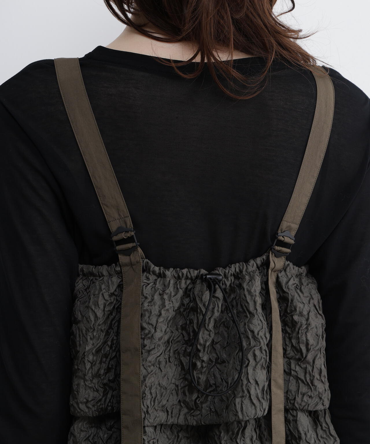 <UNiPH>ブライトフローティングジャガードブラウス