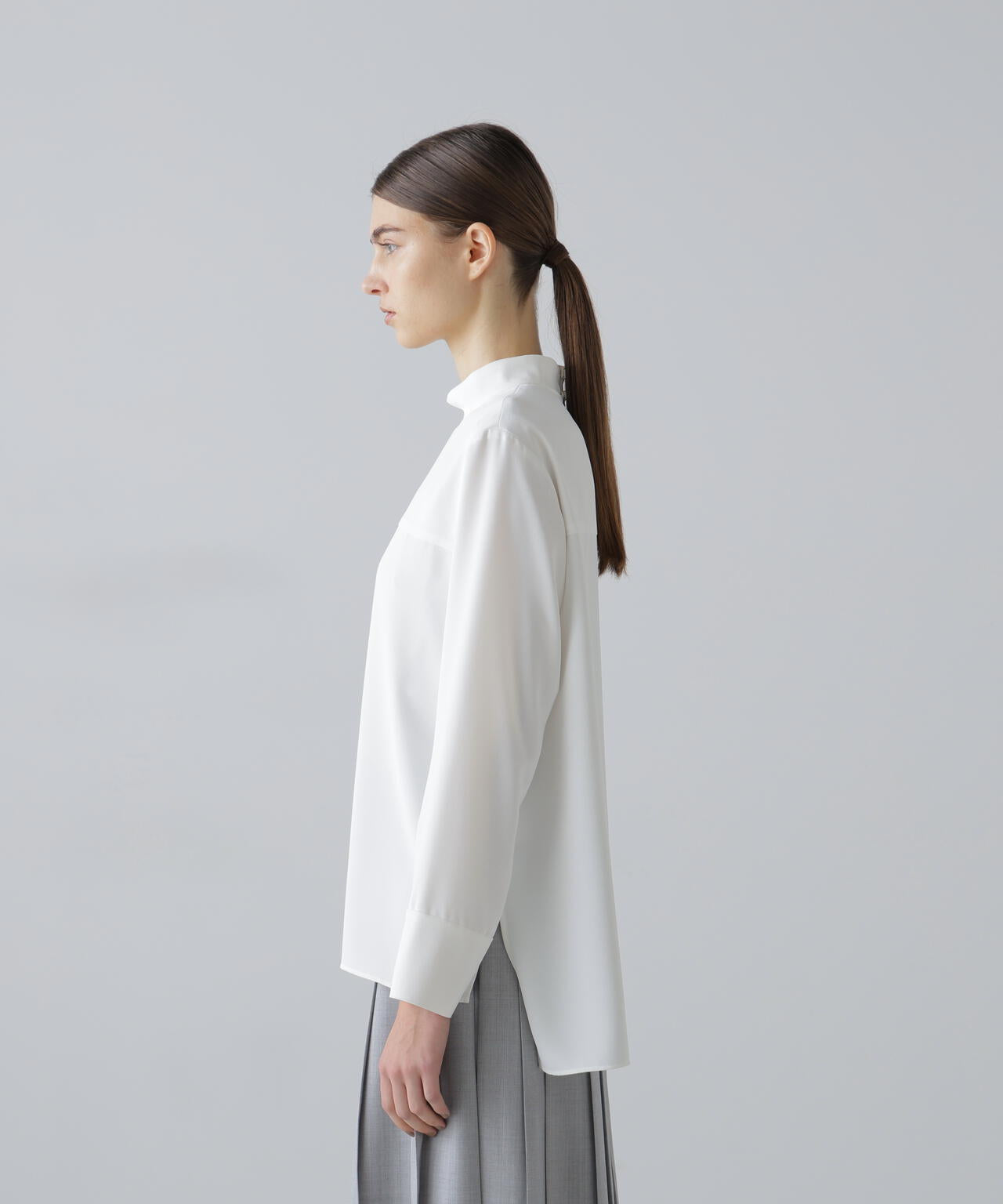 クリアジョーゼットブラウス