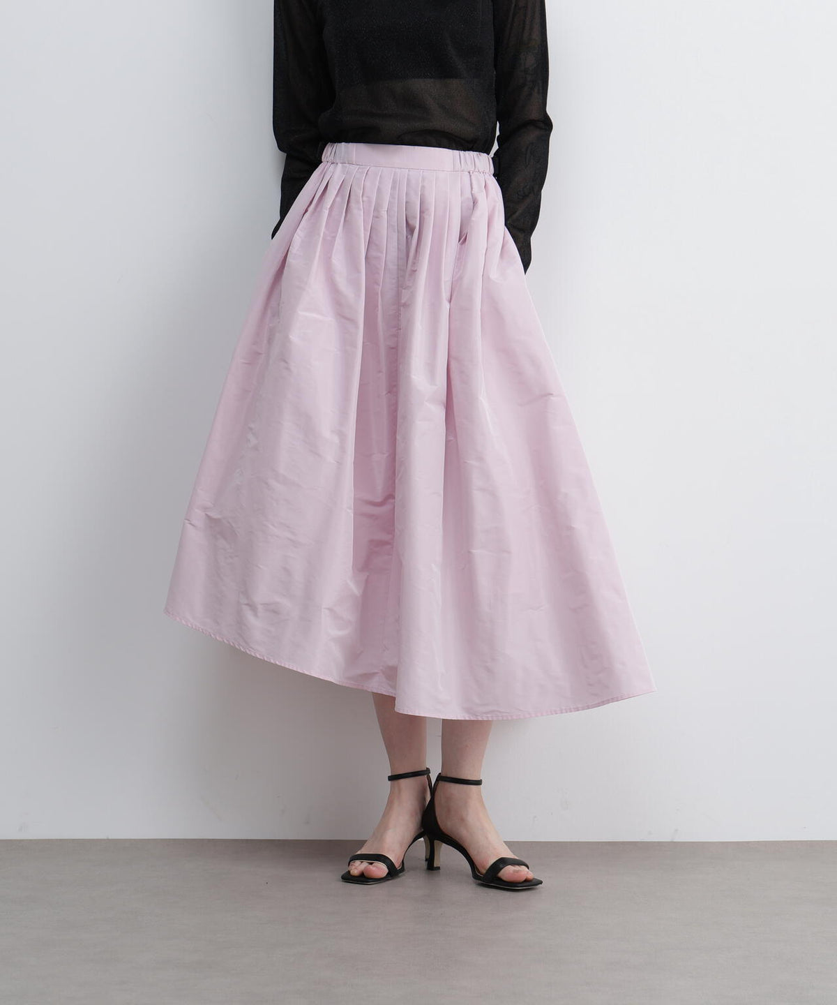<UNiPH>スパークルタフタスカート