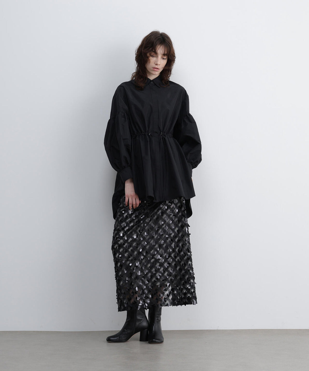 <UNiPH>ペタルスパングルスカート
