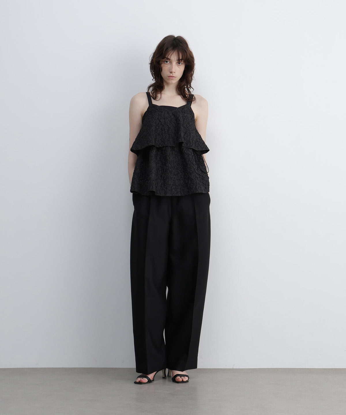 <UNiPH>シルクウールツイルパンツ