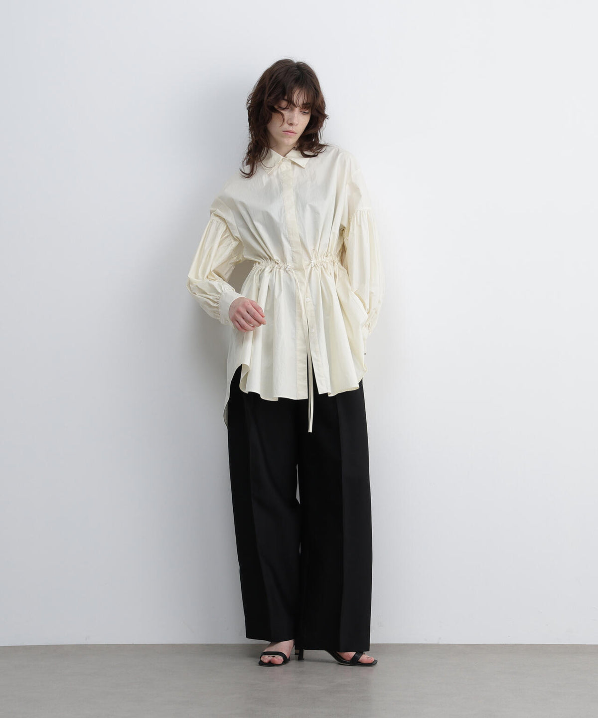 <UNiPH>シルクウールツイルパンツ