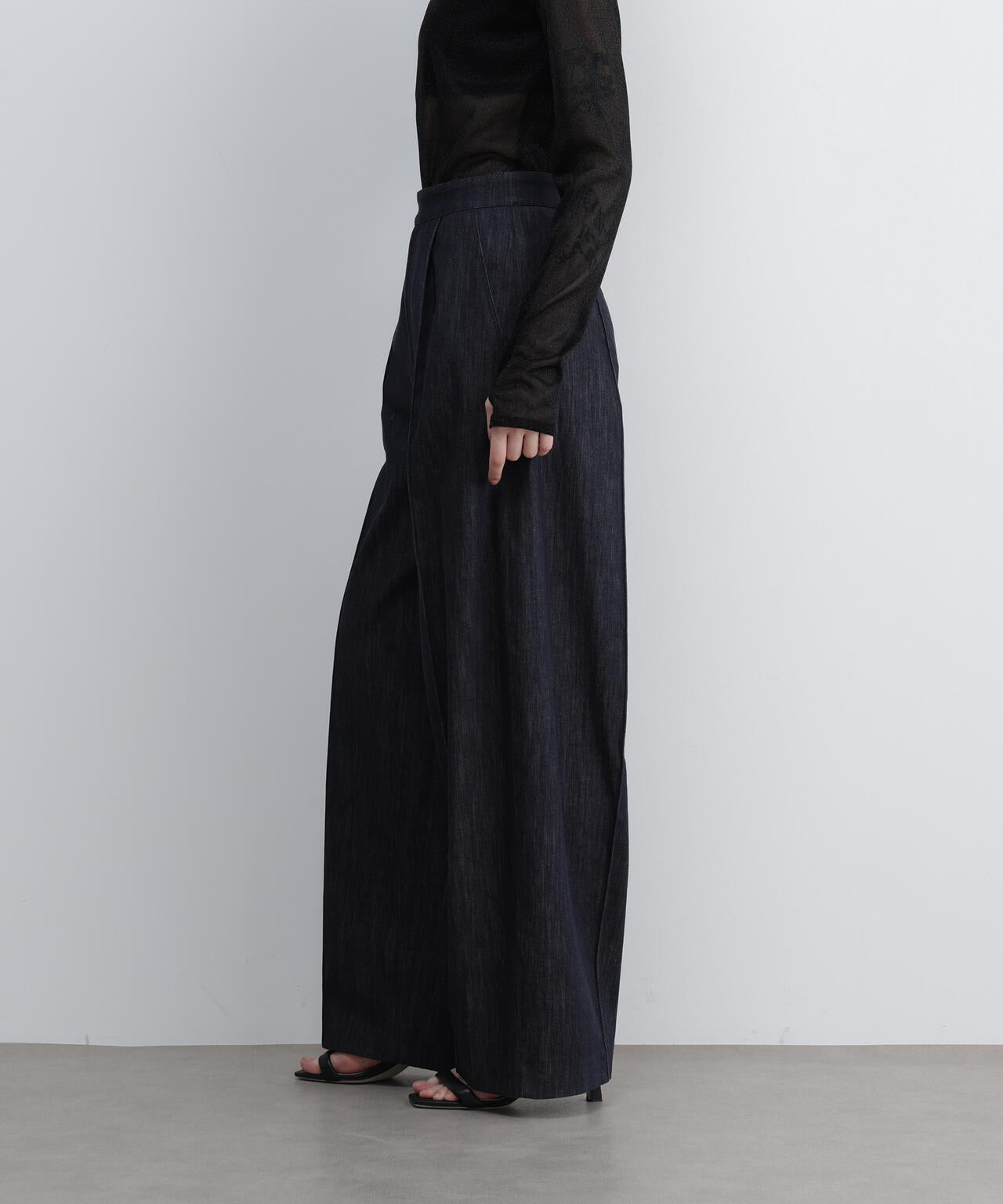 <UNiPH>レーヨンデニムパンツ