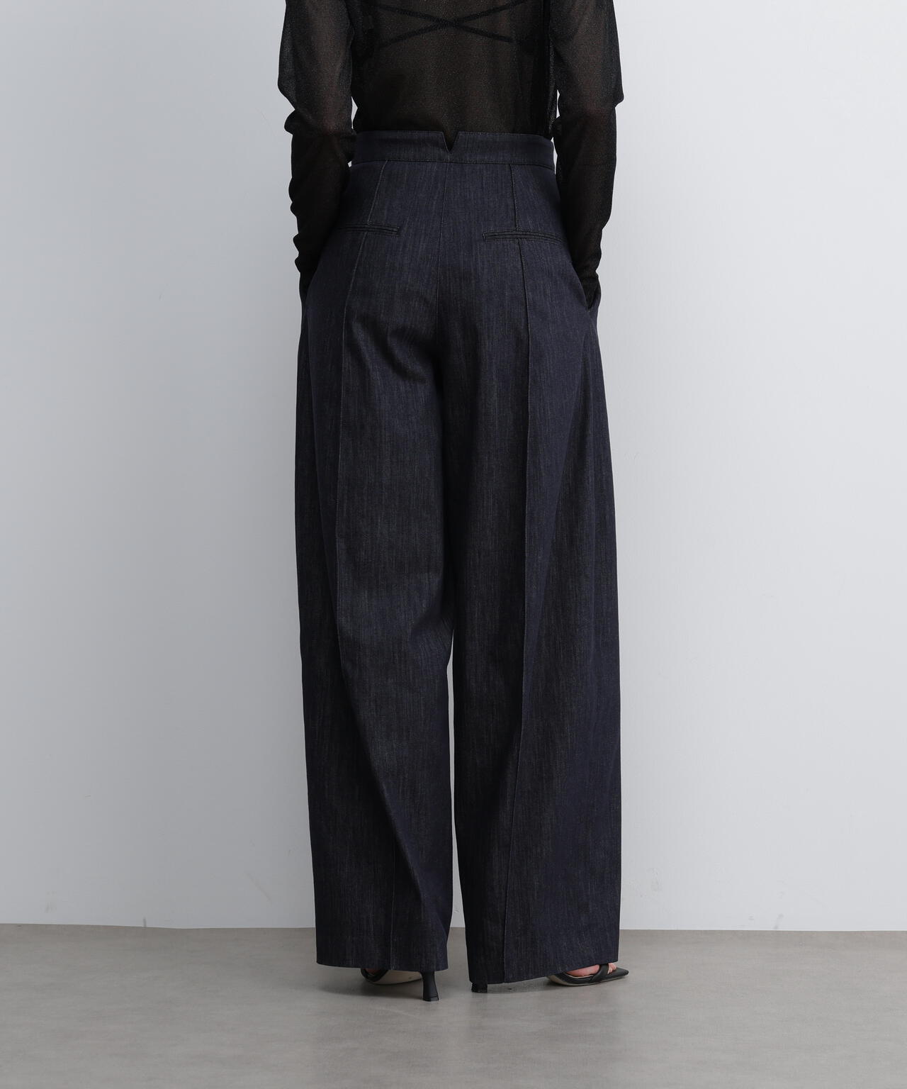 <UNiPH>レーヨンデニムパンツ