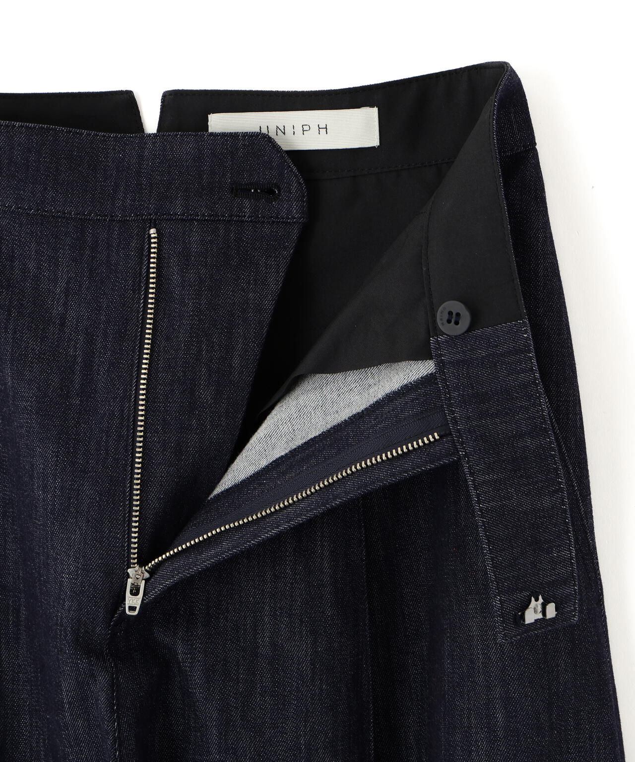 <UNiPH>レーヨンデニムパンツ