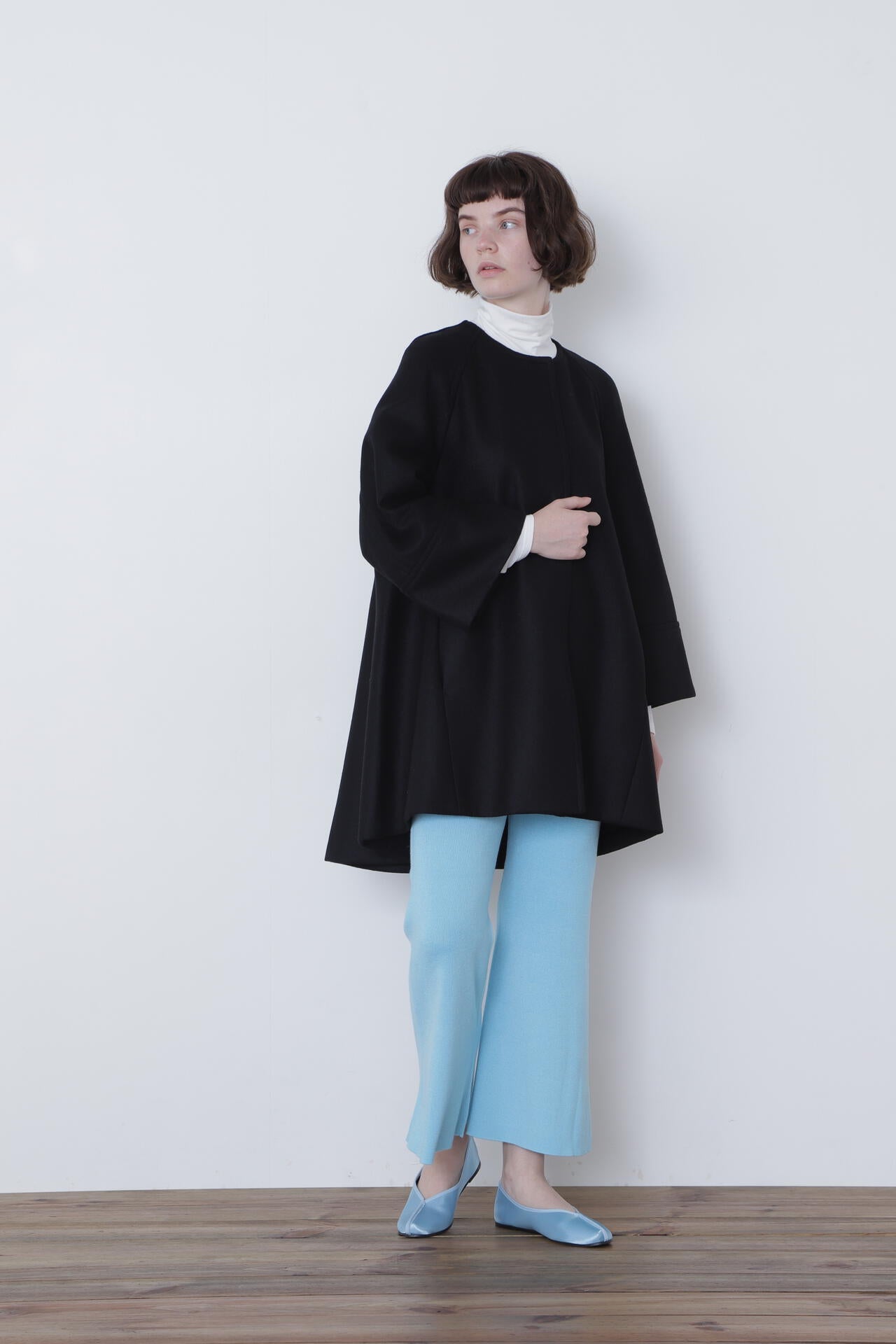 《LE PHIL》Washableニットパンツ