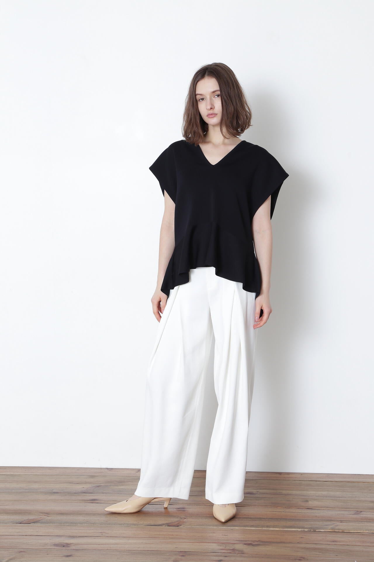 《LE PHIL》クロスタックパンツ