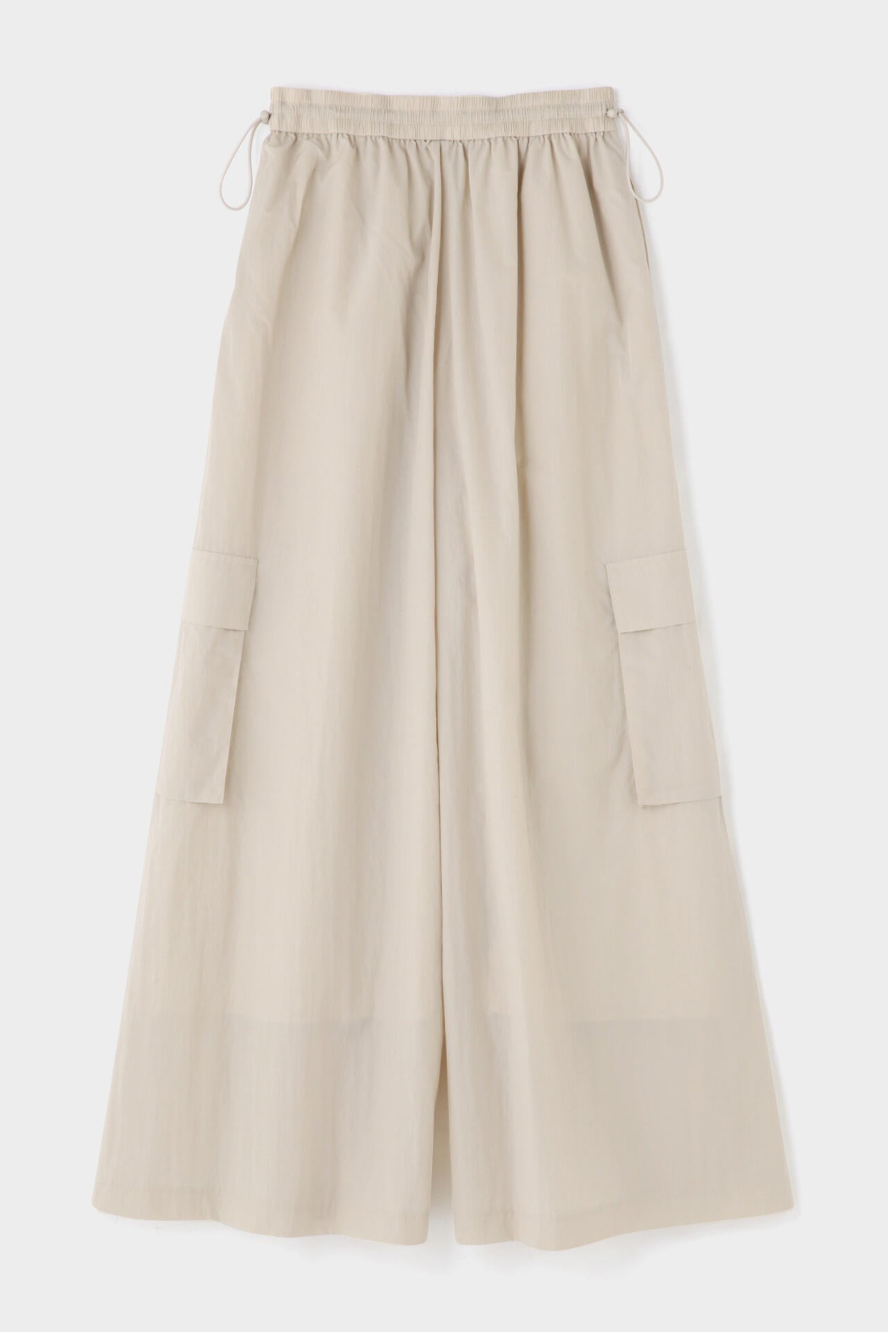 ライトナイロンワイドパンツ