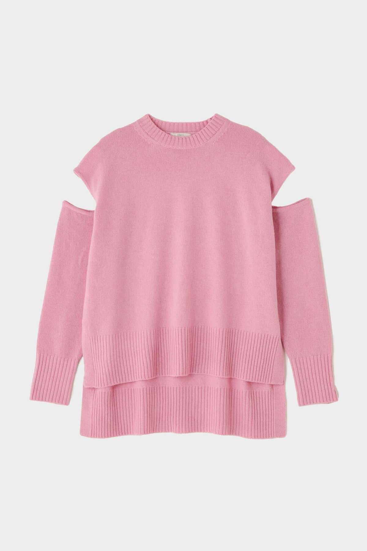 ウールカシミアスリットニット