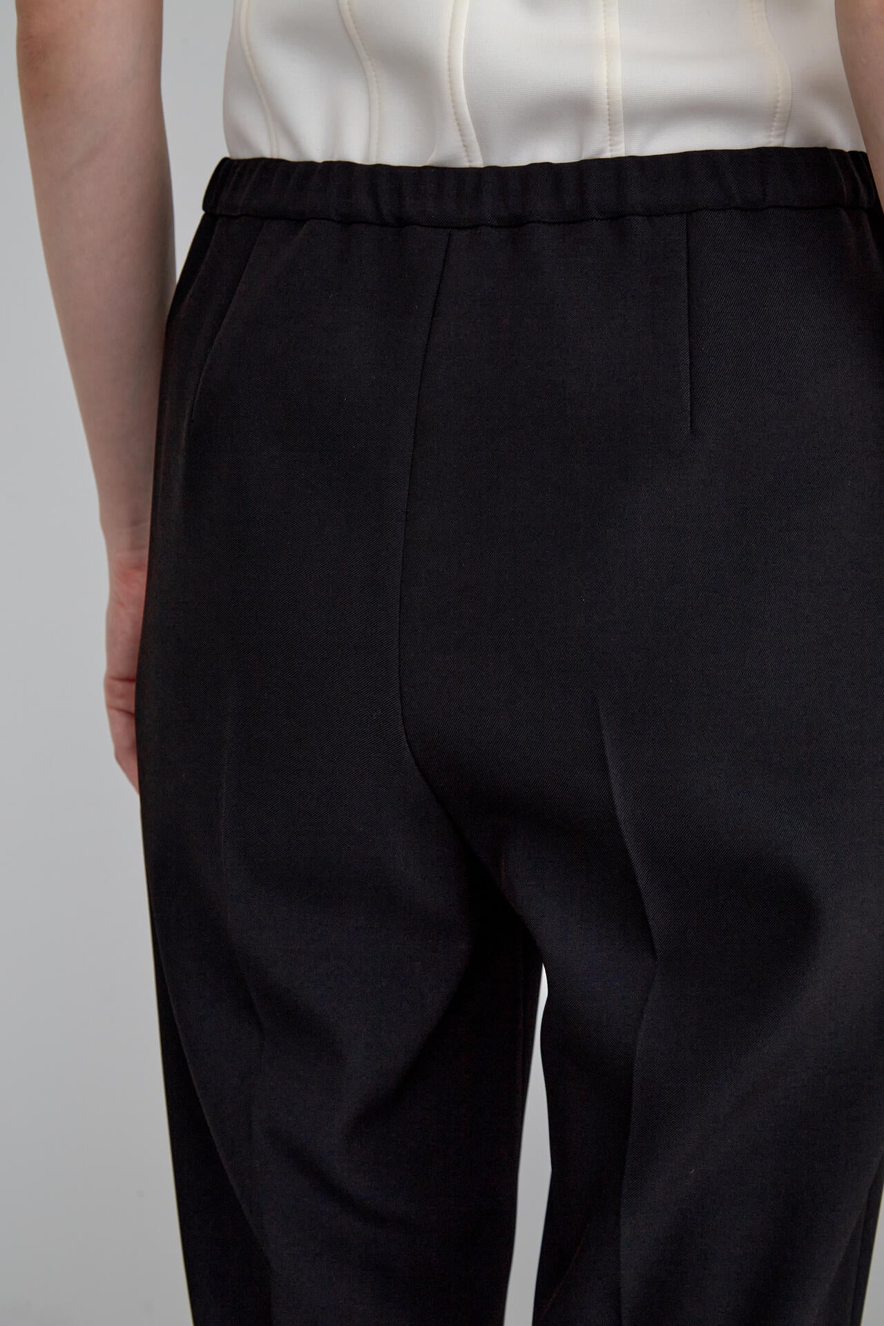 【EC限定】2WAYツイルフロントスリットパンツ(+10cm丈)