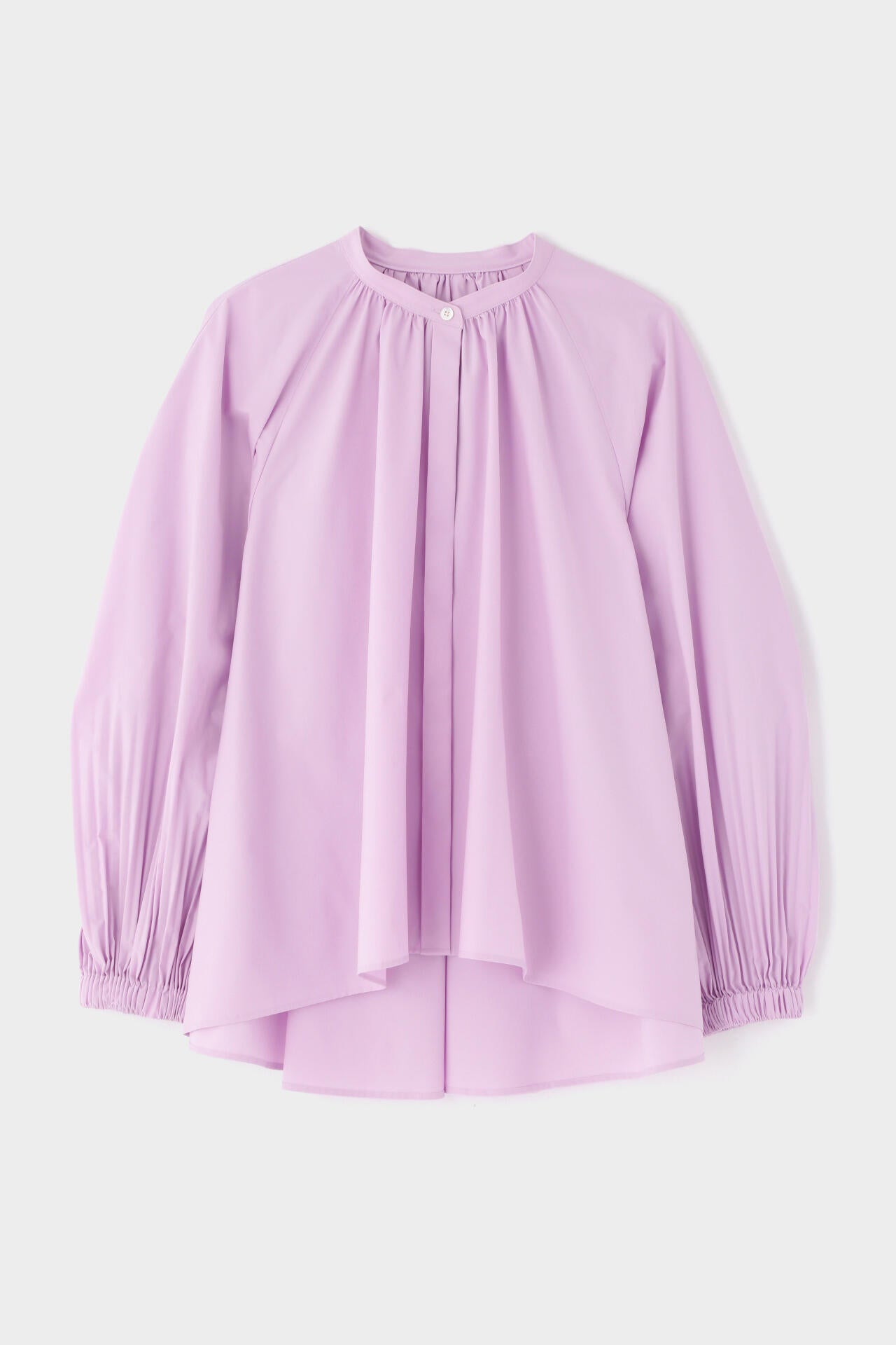 SOLOTEXブロードノーカラーシャツ