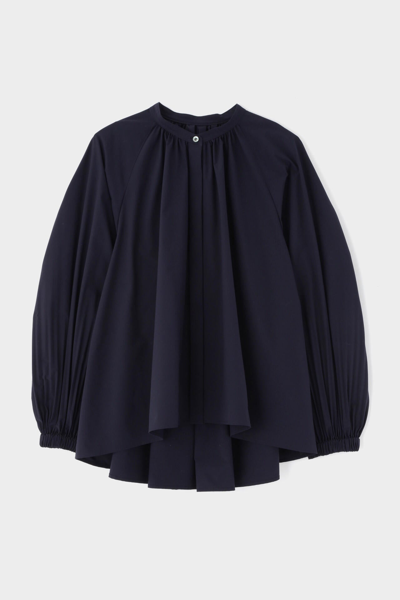 SOLOTEXブロードノーカラーシャツ