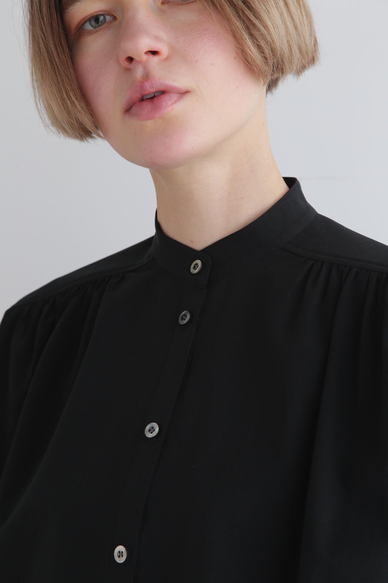 COOL DOTS キャンディースリーブブラウス