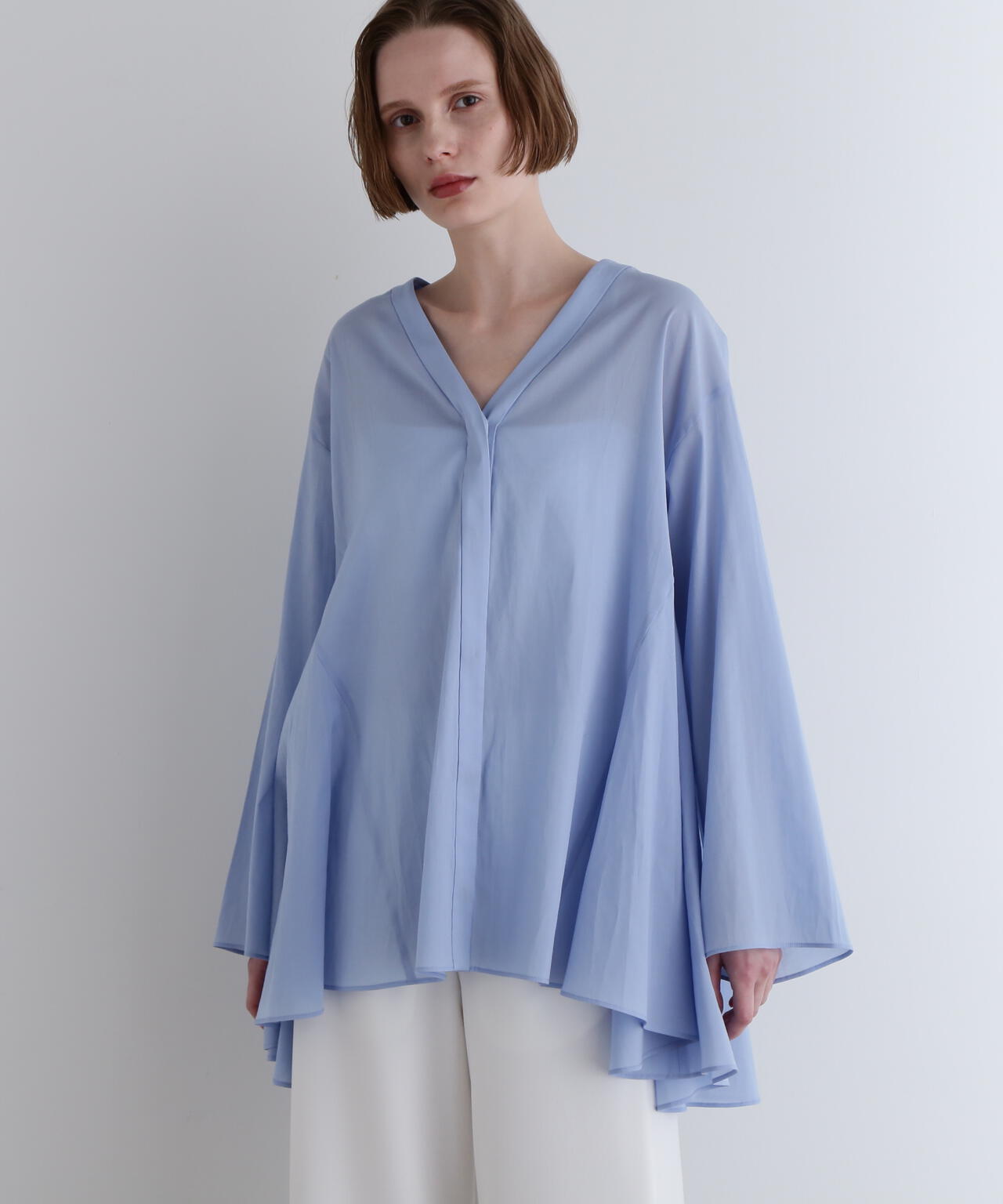 トリアセオーガンジーブラウス