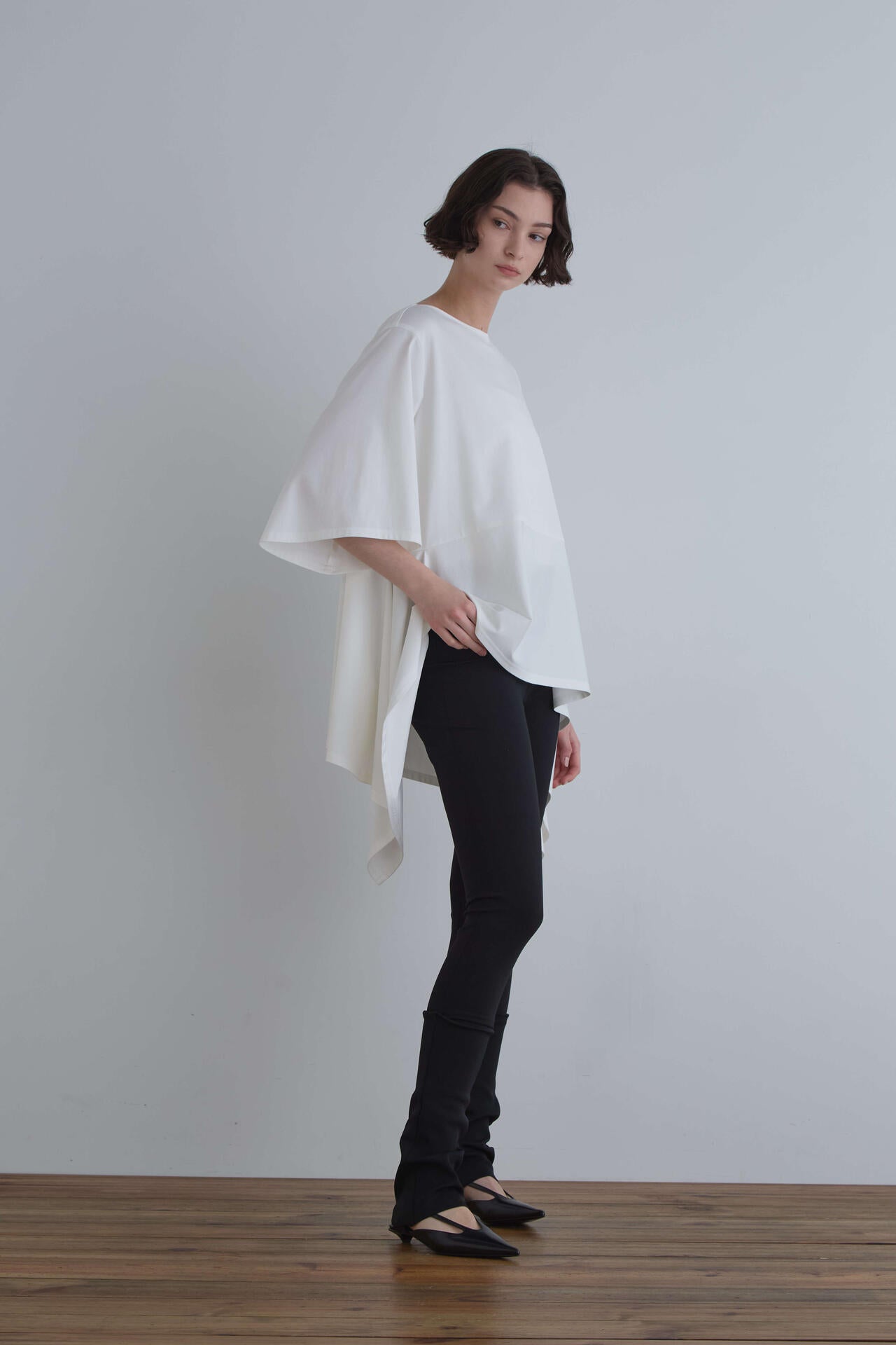 ハイストレッチリブパンツ