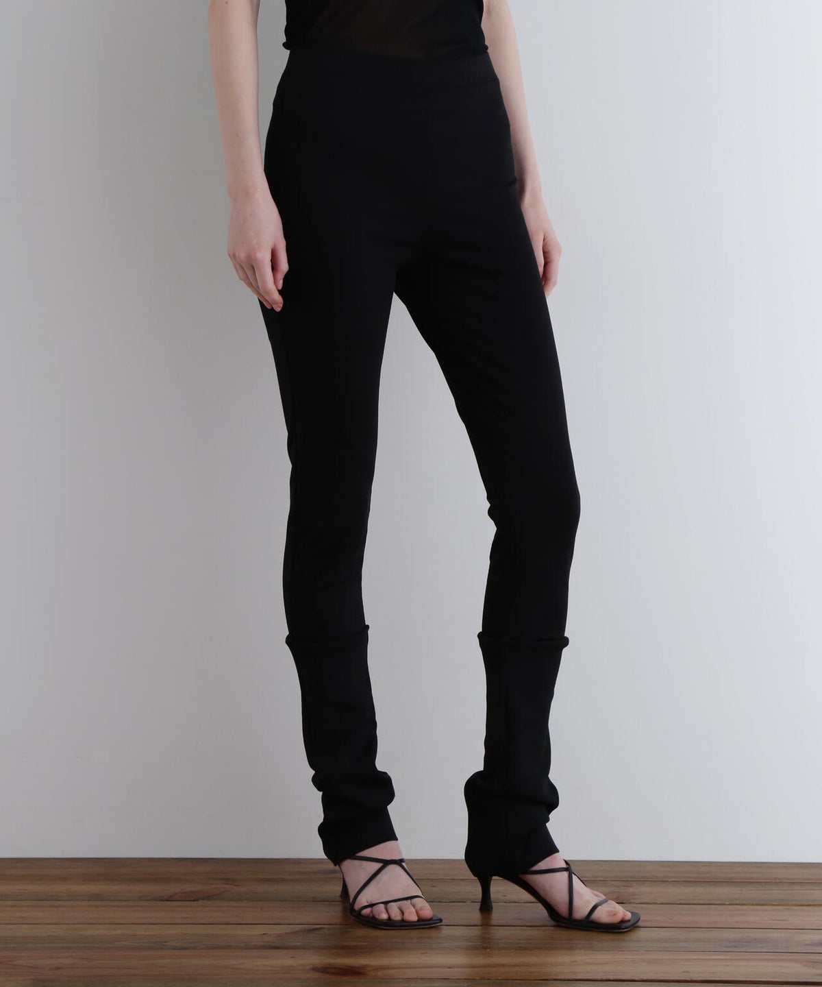 ハイストレッチリブパンツ