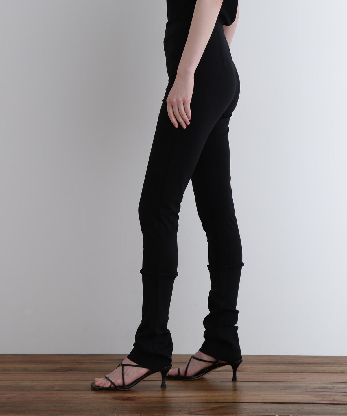 ハイストレッチリブパンツ