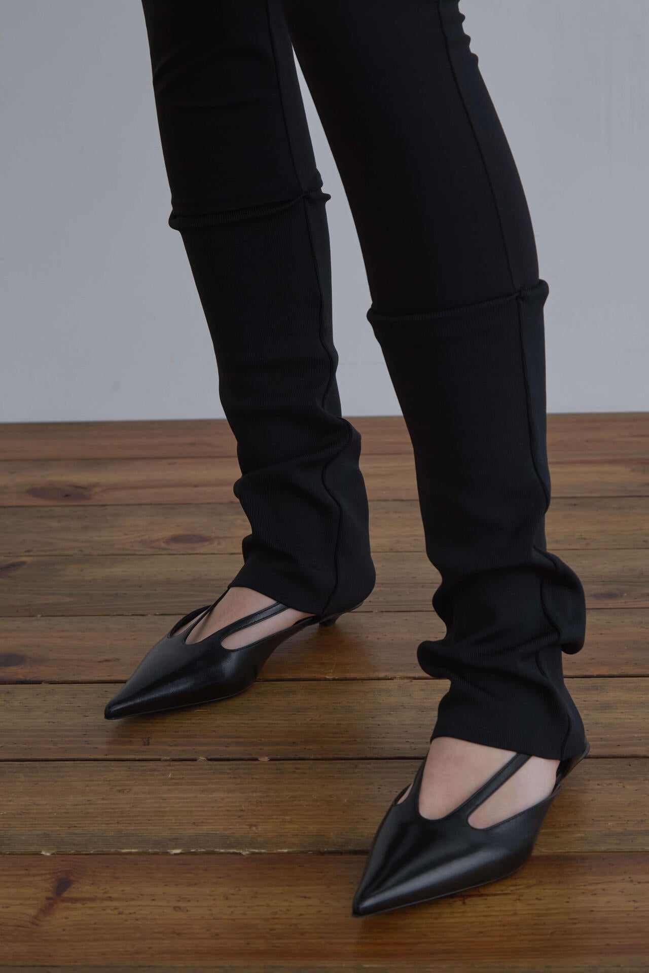 ハイストレッチリブパンツ