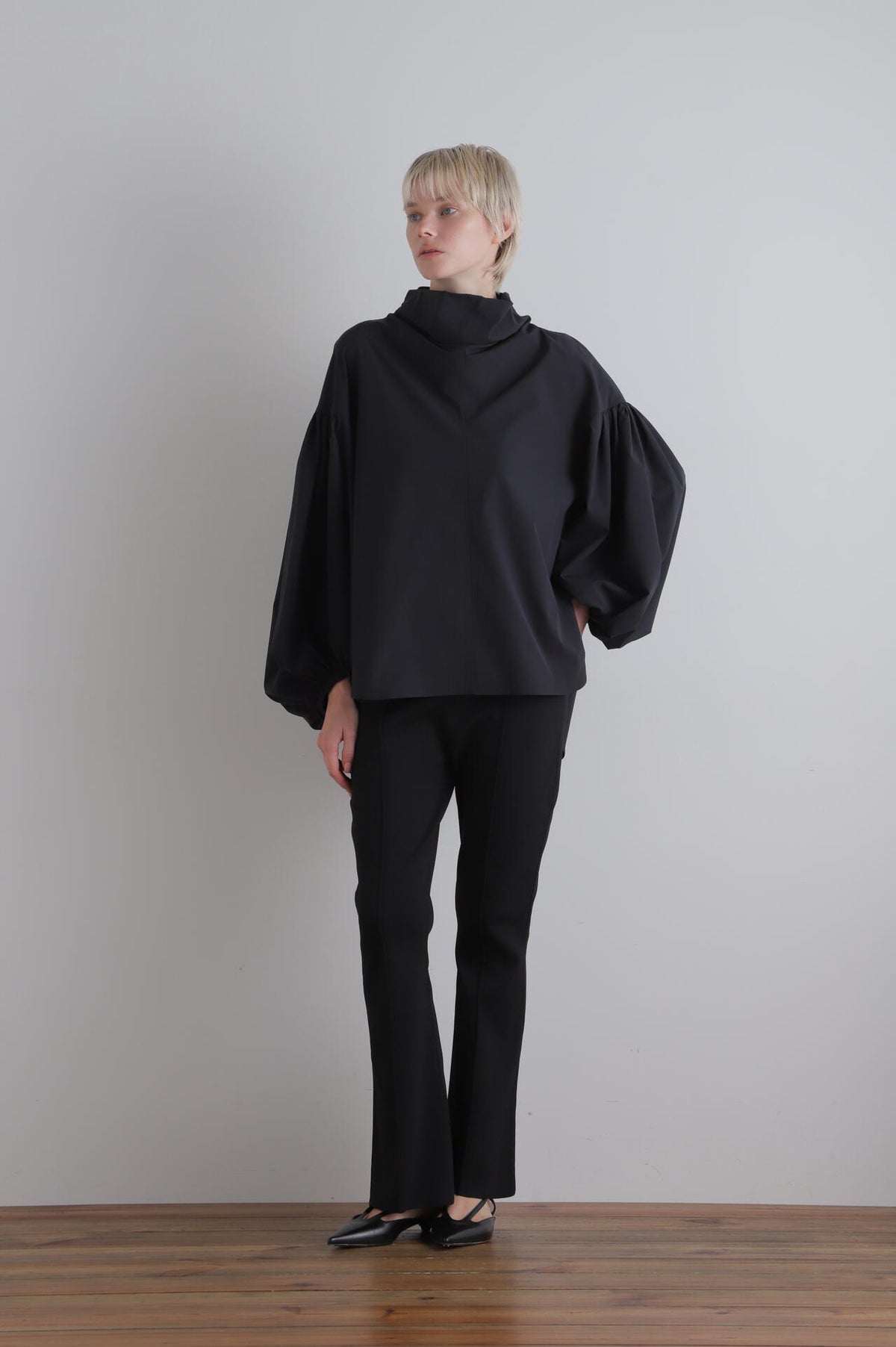 ダブルジャガードニットパンツ