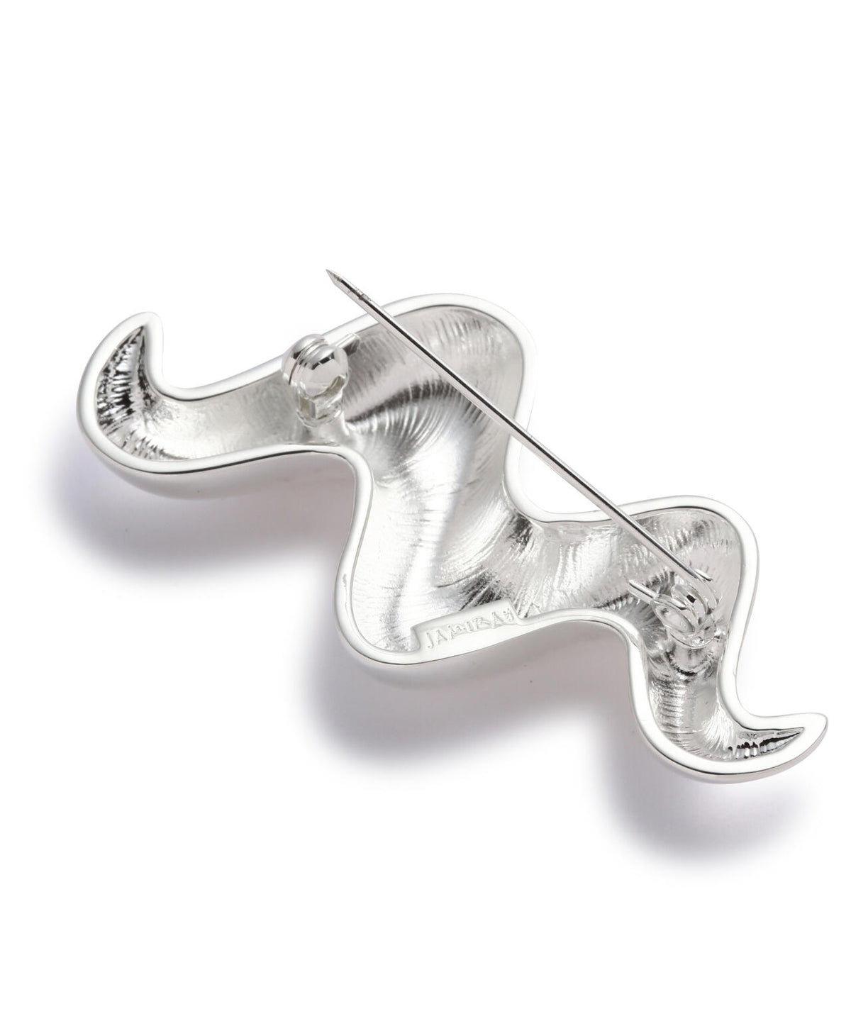 <JAMIRAY / ジャミレイ>WAVE SCULPTURE BROOCH