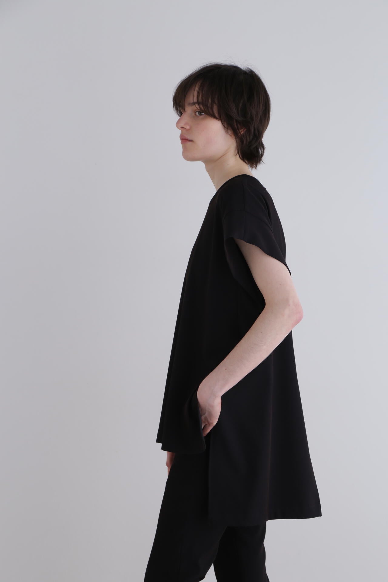 2WAYツイルブラウス