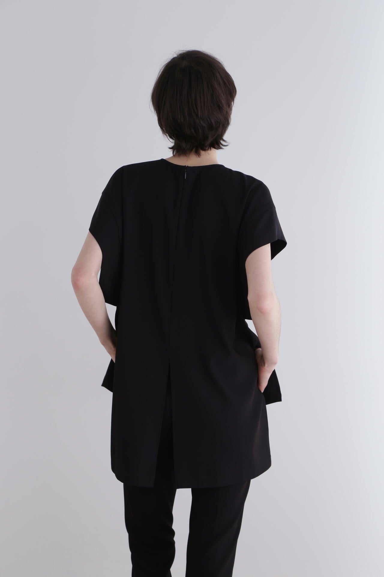 2WAYツイルブラウス