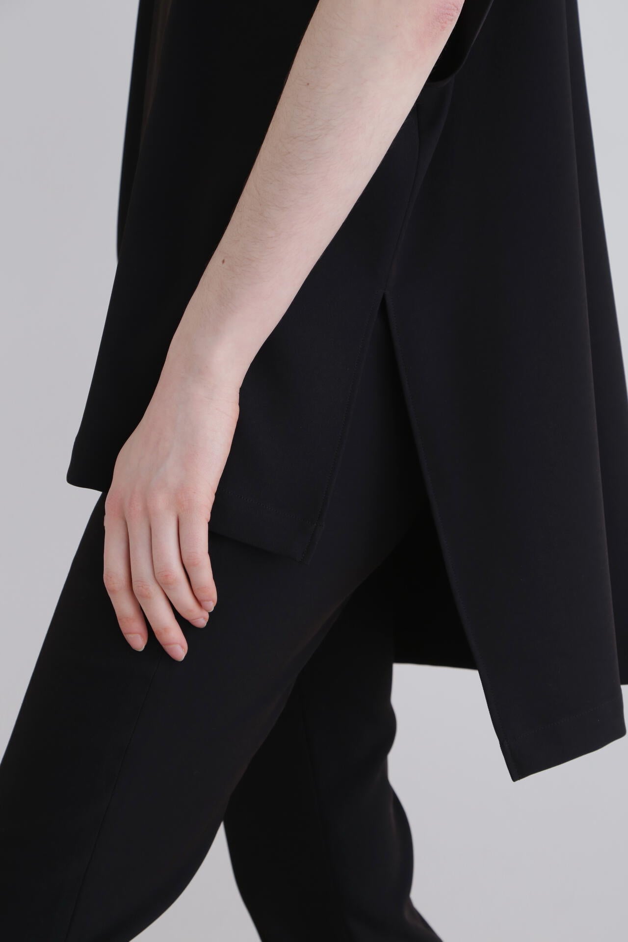 2WAYツイルブラウス