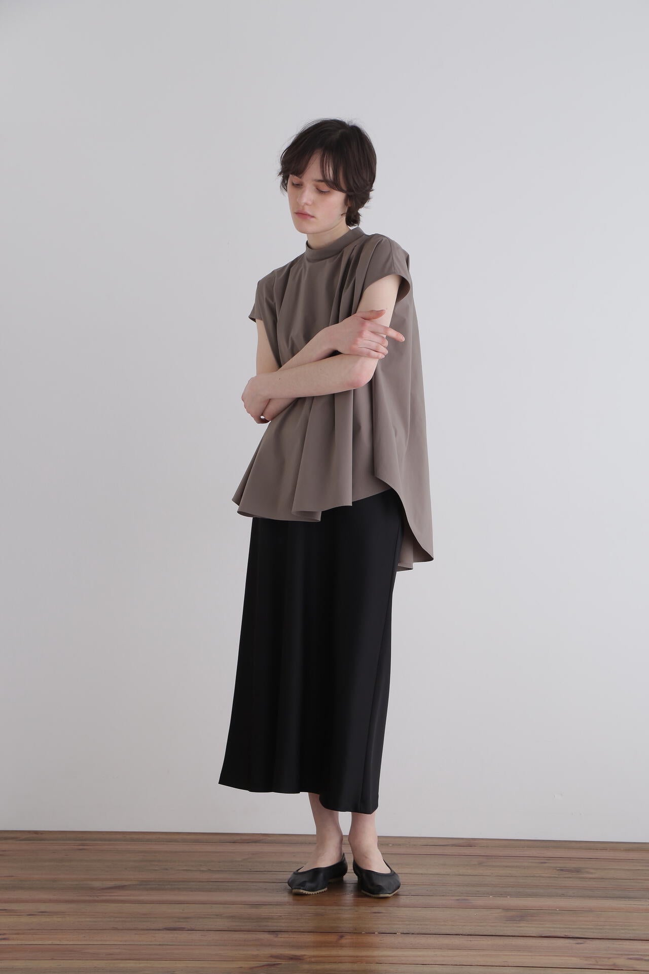 SOLOTEXノースリーブブラウス