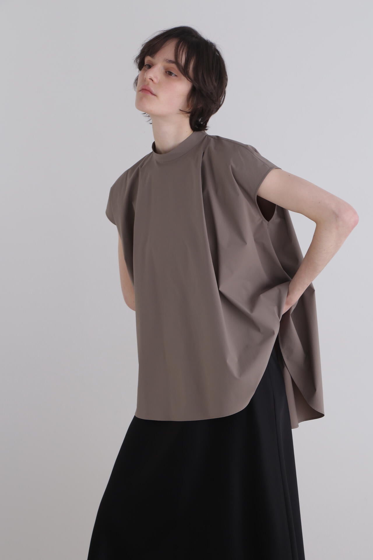 SOLOTEXノースリーブブラウス