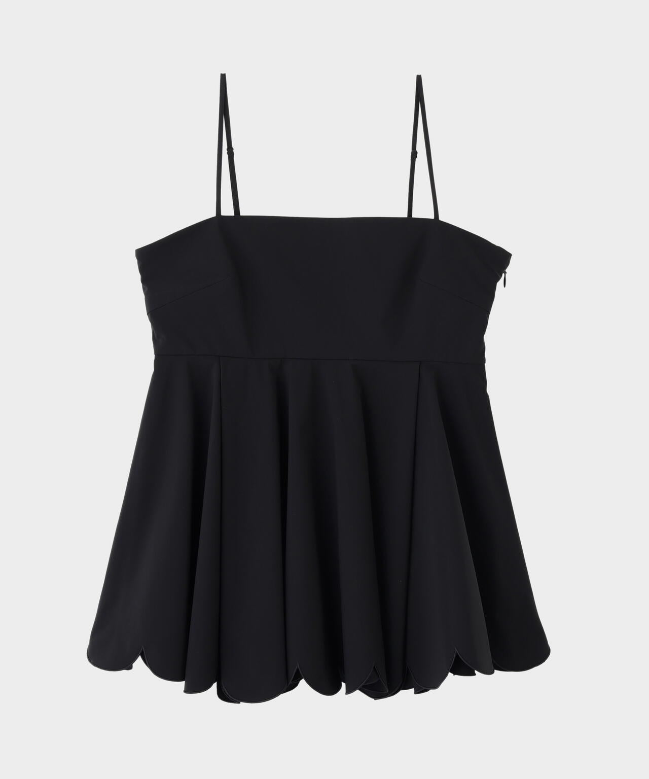 SOLOTEXブロードスカラップキャミソール